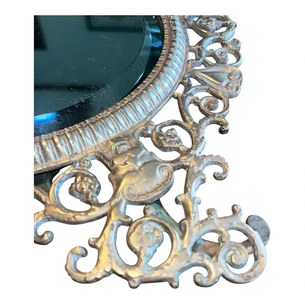 Bacchus Antique Victorian Mirror 🪞 Brass